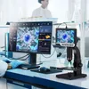 Profesionálny digitálny mikroskop 2000x 12MP HD 7" LCD Náhľad obrázku produktu 3