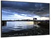 Wallario Wandbild Blick über das Wasser auf Vancouver, Produktbild-Vorschau 2