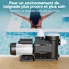 Pompa per piscina WilTec 19200 l/h 750 W pompa per piscina Anteprima dell’immagine prodotto 8