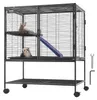 VEVOR 36-inch (91 cm) metalen transportkooi voor fretjes, Productafbeelding-voorbeeld 1