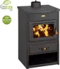 Poêle à bois Prity K1 CP - 9.5 kW avec dessus en fonte Voir les images du produit 1