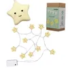 A string of star-shaped LED lights and its packaging. Náhľad obrázku produktu