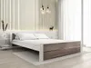 Bett IKAROS DOUBLE 140 x 200 cm, Weiß/Trüffeleiche Produktbild-Vorschau 1