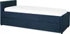 BELIANI Tagesbett Blau Stoff mit Lattenrost 90 x 200 cm Produktbild-Vorschau 5