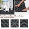 Izrielar 22 Stück Terrassenfliesen 2 qm, 30x30cm Kunststoff Produktbild-Vorschau 6