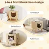 Casetta per gatti COSTWAY, 3 in 1 sgabello per gatti, Anteprima dell’immagine prodotto 4