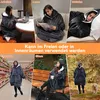 Tragbare Heizdecke mit Kapuze, USB-Heizdecke, elektrische Produktbild-Vorschau 6