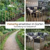 Staketenzaun mit Rinde · 35 x 300 cm Lattenabstand 3-5 cm · Produktbild-Vorschau 2