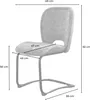 KAWOLA Stuhl JONA Esszimmerstuhl Stoff braun Produktbild-Vorschau 9