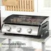 Stolný plynový gril Outsunny BBQ s 3 horákmi Stolný plynový Náhľad obrázku produktu 6