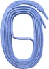 SNORS gestreifte Schnürsenkel flach - WEISS / BLAU - 5mm - Produktbild-Vorschau 1