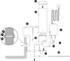 Diagram showing the assembly and connection of a smoke generator with an electric pump. Produktbild-Vorschau