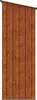 vidaXL Capannoni da giardino Marrone 203,5 x 73 x 200 cm Anteprima dell’immagine prodotto 6