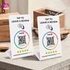 3xNFC stojan na recenze s QR kódem - recenze zákazníků Náhled obrázku produktu 4
