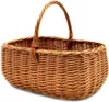 MyBer® Korb Weidenkorb Einkaufskorb Picknickkorb 33/23/13cm Produktbild-Vorschau 3