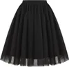 ASKSA Jupe Tullée Femme 50 ans Jupe Rétro Ballet Jupe de Voir les images du produit 1