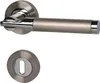Alpertec BB-Rosettengarnitur Solid 6 Edelstahl silber rund Produktbild-Vorschau 2