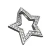 Anhänger 20mm Stern mit Zirkonias rhodiniert Silber 925 Produktbild-Vorschau 1