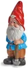 Ibergarden Gartenzwerg Figur mit roter Mutze - Keramik - 50 Produktbild-Vorschau 2