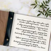 Livre d’Or Mariage en Bois – 60 Pages Rustiques avec Vis Voir les images du produit 4