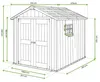 KETER Garden House OAKLAND 759 17201311 Podgląd zdjęcia produktu 2