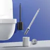 Brosse à toilettes en silicone pour montage mural - Tenture Voir les images du produit 2