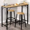 KESPER 1597813 Küchenbar 3tlg.,/ Tisch mit zwei Hockern Produktbild-Vorschau 4