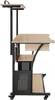 Psací stůl Fife 80x65,5x130,5cm - Průmyslové dřevo světlé, Náhled obrázku produktu 15