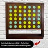 Jeu de match 4 mural - bois - 86x78 cm - vert/jaune - Voir les images du produit 6