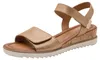 Sandalen mit Keilabsatz und Klettverschluss Produktbild-Vorschau 3