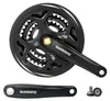 Shimano Altus Kurbelgarnitur 7/8 Gang FC-M311 42x32x22 Produktbild-Vorschau 2
