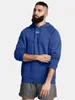 Under Armour Herren Ua Rival Fleece Hoodie-Blau Produktbild-Vorschau 5