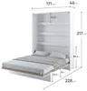 Wandklappbett Bed Concept 160x200 Schrankbett Vertikal Produktbild-Vorschau 3