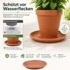 Pflanztopfuntersetzer Mira Terrakotta Ø 49cm - Rund Produktbild-Vorschau 5