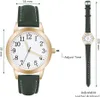 Montre Vicloon pour femme, avec bracelet en simili cuir, Voir les images du produit 4