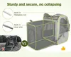 Pecute Hunderucksack Erweiterbar Grau XL Produktbild-Vorschau 2