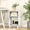 COSTWAY 3-poziomowy stolik nocny, nowoczesny stolik nocny z Podgląd zdjęcia produktu 6