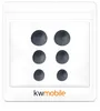 kwmobile 6x Silikonaufsätze für Sony MDR-EX750BT / WI-1000X Produktbild-Vorschau 6