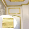 100 Blatt Doppelgold-DIY-Folienblattpapier, essbare Produktbild-Vorschau 4