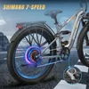 Bicicleta eléctrica CF500 para terrenos difíciles, 48 V, 20 Vista previa de la imagen del producto 13