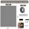 Fliegengitter Fenster 130x150cm, Insektenschutz Produktbild-Vorschau 4