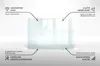 Transparente Glasplatte Küche – Klarglas – Dekorative – 6mm Produktbild-Vorschau 6
