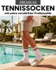 Calcetines de tenis, 5 pares, calcetines deportivos premium Vista previa de la imagen del producto 9