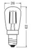 LED lampa, vintage štýl, pätica E14, 1,6 W = 5 W, 50 lm, Náhľad obrázku produktu 5