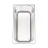 A top-down view of an empty stainless steel food pan. Náhled obrázku produktu