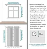 Thermo-Vorhänge Samt Dunkelgrün 140x260 cm Set 2 Stück Produktbild-Vorschau 6