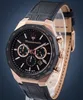 Maserati Herren Uhr STILE Chronograph Leder Armband schwarz Produktbild-Vorschau 6