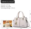 STILVORA Handtasche Schultertasche Tote Bag  Leder Tasche Produktbild-Vorschau 4