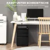 Rollcontainer Stahl abschließbar, 3 Schubladen, Produktbild-Vorschau 9
