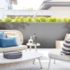 RIBELLI PVC Sichtschutzmatte Anthrazit – 4 Meter, 140 cm Produktbild-Vorschau 2